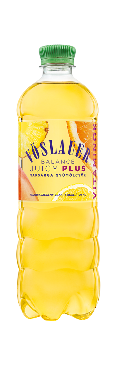 Produktabbildung HU-Juicy Plus Napsárga gyümölcsök 0,75 l repet